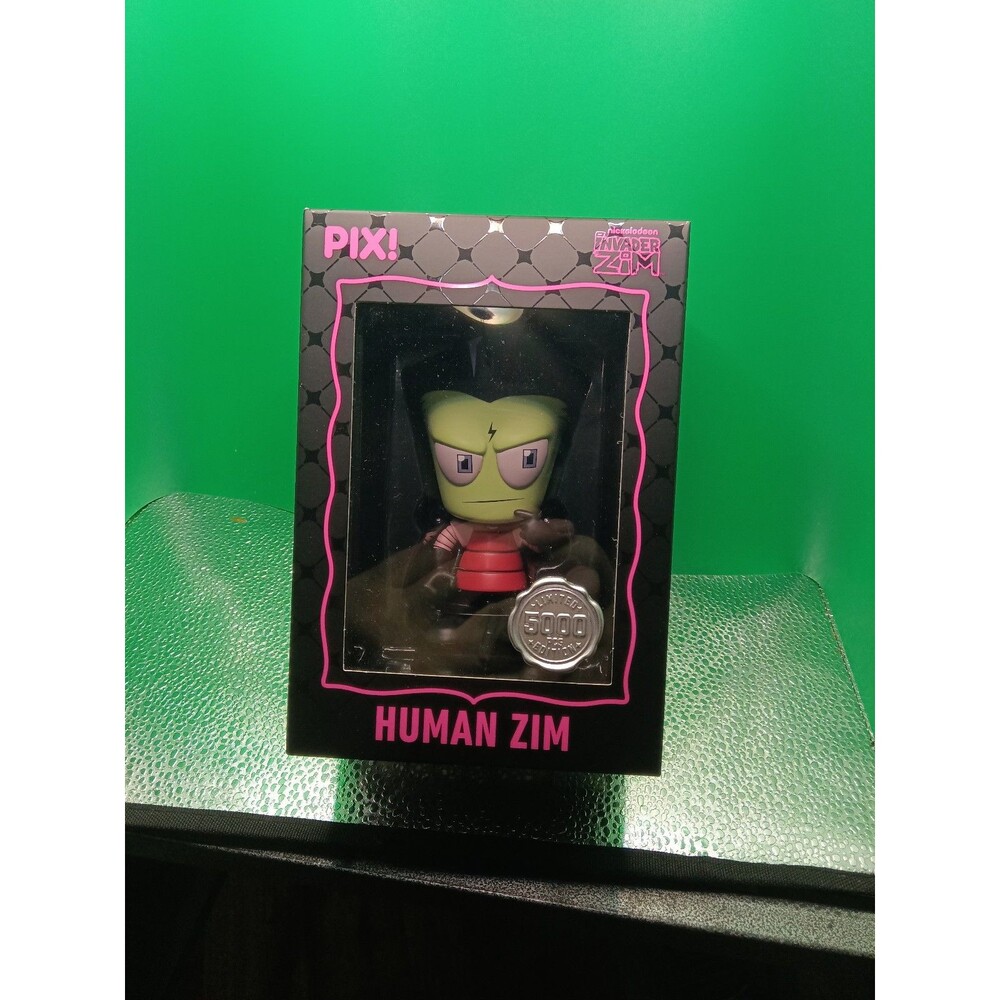 Invader Zim Human Zim Action Figure Collectible Toy NIB